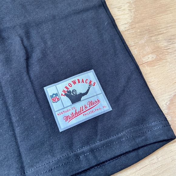 XL - Men's Mitchell and Ness Oilers Titans Warren Moon Short Sleeve T-Shirt NWT - Picture 3 of 11